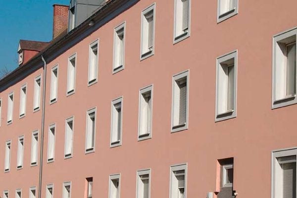 Ansicht der Wohnanlage Duererstr in Linz-Kleinmünchen